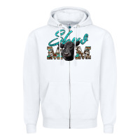 White show mom aztec cowhide black angus Zipper Hoodie - Artiststas