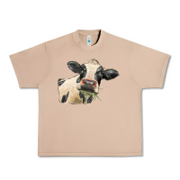 Burro holstein heifer face Urban Heavy Tee - LillyAllenDesigns