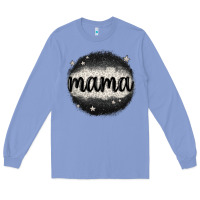 Colony Blue leopard mama Long Sleeve Tee - MaliasSmallBusiness