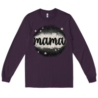 Plum leopard mama Long Sleeve Tee - MaliasSmallBusiness