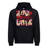 Black Love never fails Urban Hoodie - FaDigitalArtStudio