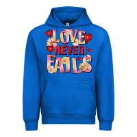 Cobalt Love never fails Urban Hoodie - FaDigitalArtStudio