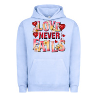 Pigment Grape Ice Love never fails Urban Hoodie - FaDigitalArtStudio