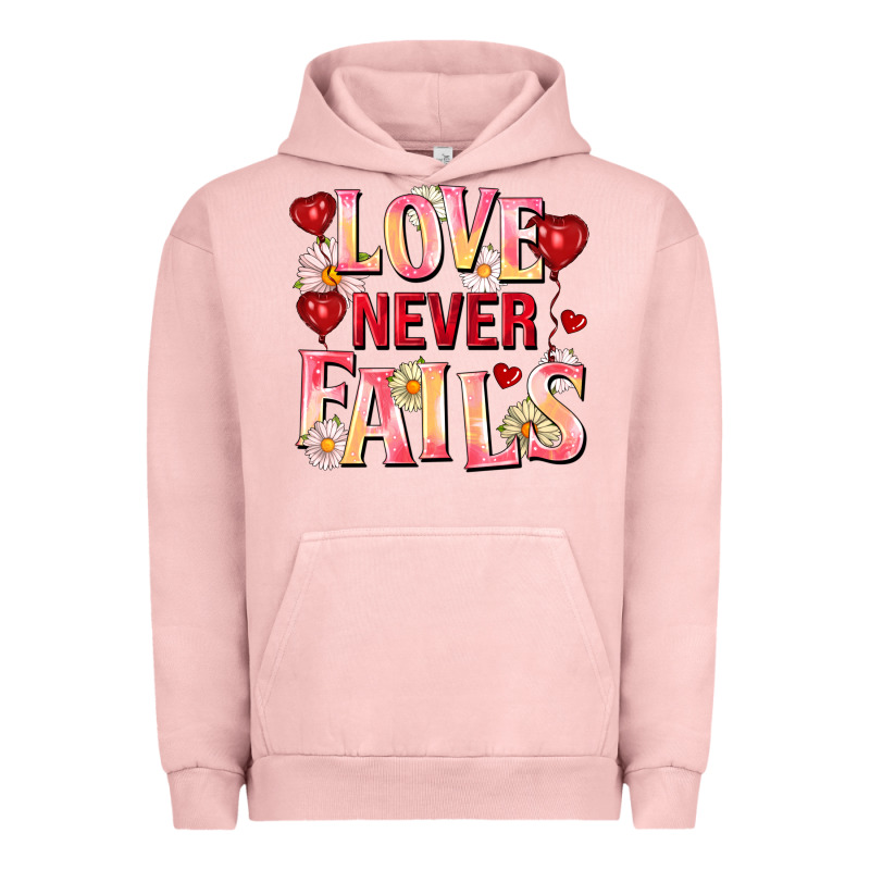 Love Never Fails Urban Hoodie by FaDigitalArtStudio | Teevron