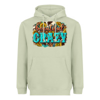 Matcha Western Beautiful Crazy Heavyweight Hoodie - texasbilliewilder
