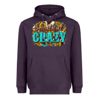 Plum Western Beautiful Crazy Heavyweight Hoodie - texasbilliewilder