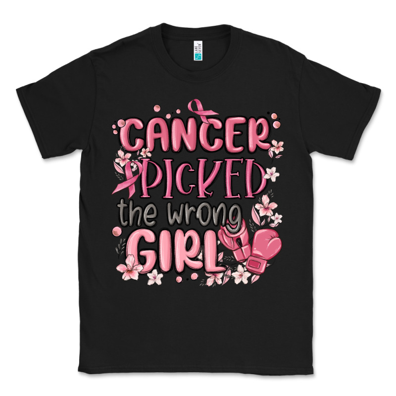 Cancer Picked The Wrong Girl Malia Classic Tee by MaliasSmallBusiness | Teevron