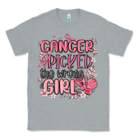 Heather Grey cancer picked the wrong girl malia Classic Tee - MaliasSmallBusiness