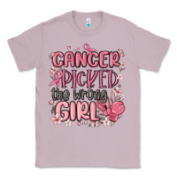 Lilac cancer picked the wrong girl malia Classic Tee - MaliasSmallBusiness