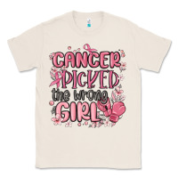 Natural cancer picked the wrong girl malia Classic Tee - MaliasSmallBusiness