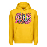 Lemon Nobody fights alone Cancer Awareness Premium Hoodie - HowdyJamesFarm