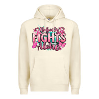 Sandshell Nobody fights alone Cancer Awareness Premium Hoodie - HowdyJamesFarm
