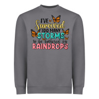 Storm i have survived too many storms to be bothered by raindrops malia Heavyweight Sweatshirt - MaliasSmallBusiness