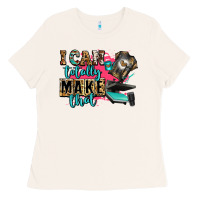 Bone i can totally make that Ladies Tee - Zillion Design Studio