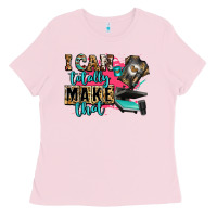 Bubblegum Pink i can totally make that Ladies Tee - Zillion Design Studio