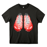 Asphalt red cleats fa element 2 Heavy Core Tee - FaDigitalArtStudio