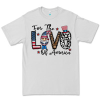 Dove Grey for the lovee of america gnome Premium Tee - CowhideDigitalArt