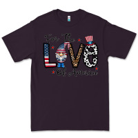 Plum for the lovee of america gnome Premium Tee - CowhideDigitalArt