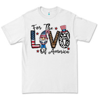 White for the lovee of america gnome Premium Tee - CowhideDigitalArt