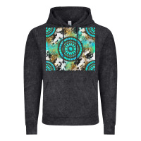 Vintage Black gemstone leopard cowhide Vintage Hoodie - NancyCooperArtShop