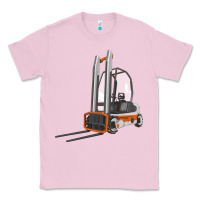 Bubblegum Pink Forklift Classic Tee - LillyAllenDesigns