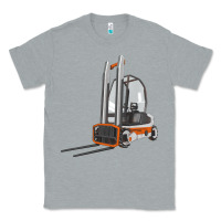 Heather Grey Forklift Classic Tee - LillyAllenDesigns