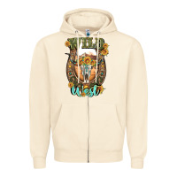 Sandshell wild west Zipper Hoodie - Artiststas