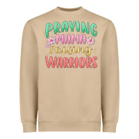 Mushroom prying mama raising warriors malia Heavyweight Sweatshirt - MaliasSmallBusiness