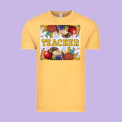 Teacher Equipment Vintage Tee Designed By Lillyallendesigns