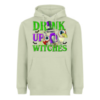 Matcha Drink Up Witches Heavyweight Hoodie - texasbilliewilder