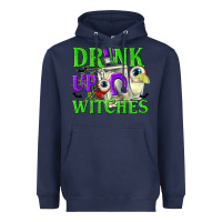 Navy Drink Up Witches Heavyweight Hoodie - texasbilliewilder