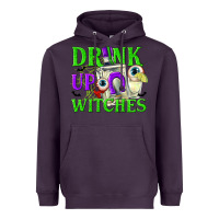 Plum Drink Up Witches Heavyweight Hoodie - texasbilliewilder