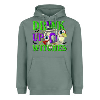 Sage Drink Up Witches Heavyweight Hoodie - texasbilliewilder
