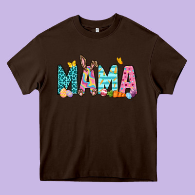 Easter Mama Easter Day Heavy Core Tee Designed By Neo Western