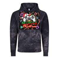 Cloud Black gamer merry christmas Vintage Hoodie - NancyCooperArtShop