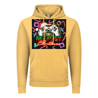 Vintage Mustard gamer merry christmas Vintage Hoodie - NancyCooperArtShop