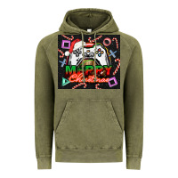 Gamer Merry Christmas Vintage Hoodie | Teevron
