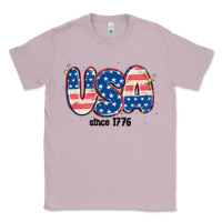 Lilac usa since 1776 Classic Tee - MaliasSmallBusiness