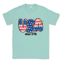 Seafoam usa since 1776 Classic Tee - MaliasSmallBusiness