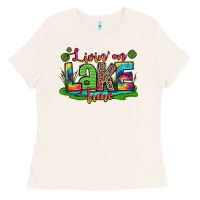 Bone living on lake time Ladies Tee - Zillion Design Studio