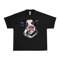 Black holstein calf face Urban Heavy Tee - LillyAllenDesigns