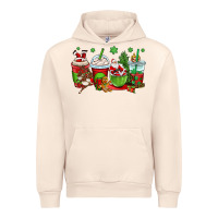 Sandshell christmas santa claus coffee cups Urban Hoodie - OliviaCreatesArt