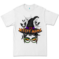 White withcy mama Premium Tee - RacoonDesign