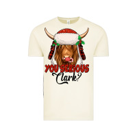 Vintage Arctic you serious clark highland cow Vintage Tee - Jasminsmagicworld