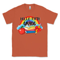 Copper back to school hello fifth grade 3200x2400 Classic Tee - AdoDesignShop