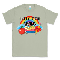Matcha back to school hello fifth grade 3200x2400 Classic Tee - AdoDesignShop