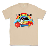 Mushroom back to school hello fifth grade 3200x2400 Classic Tee - AdoDesignShop