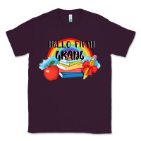 Plum back to school hello fifth grade 3200x2400 Classic Tee - AdoDesignShop