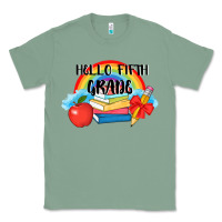 Sage back to school hello fifth grade 3200x2400 Classic Tee - AdoDesignShop