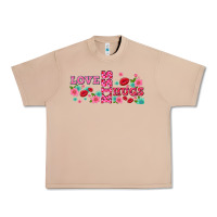 Burro floral love and kiss Urban Heavy Tee - AdoDesignShop